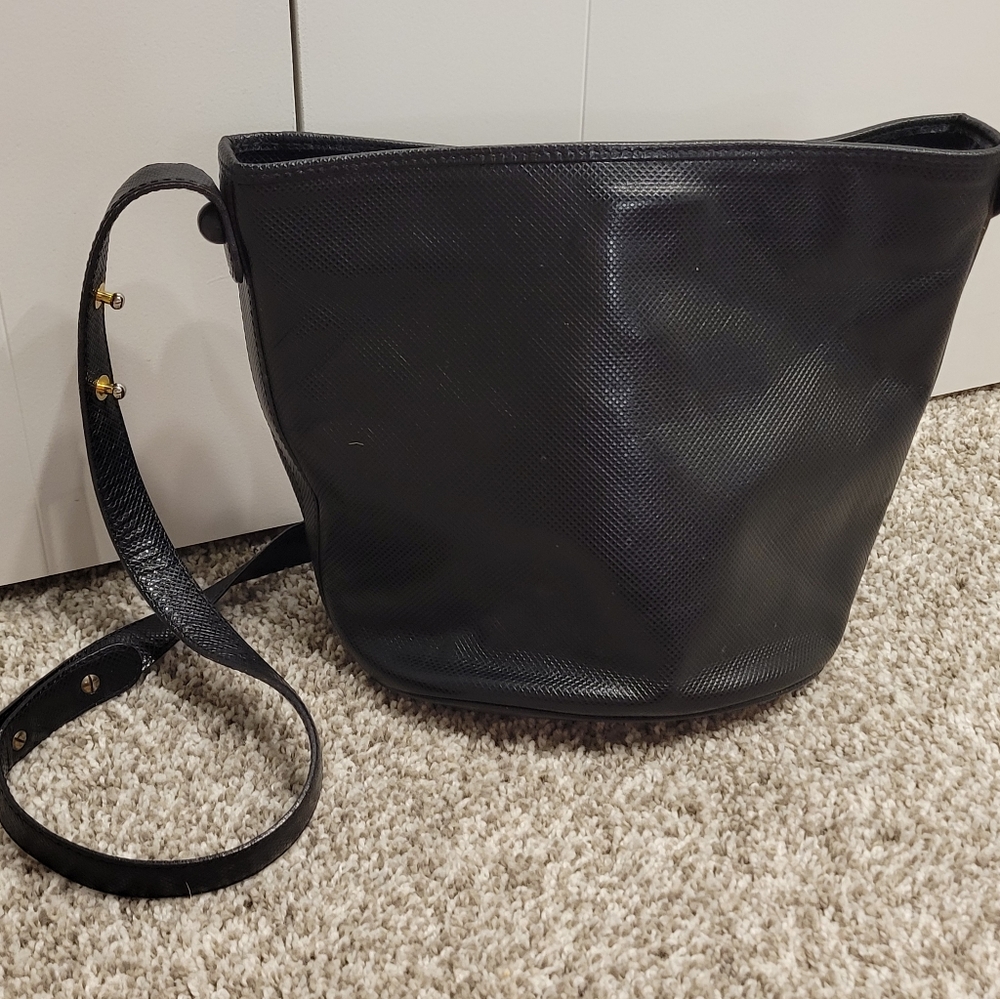 Bottega Venetta Black Bucket Bag